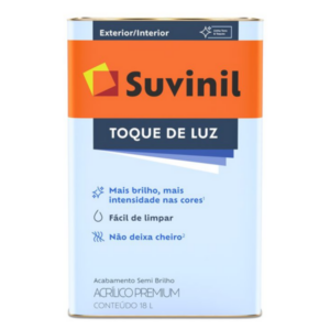 Tinta Acrílica Semi Brilho Suvinil Branco Neve 18 L