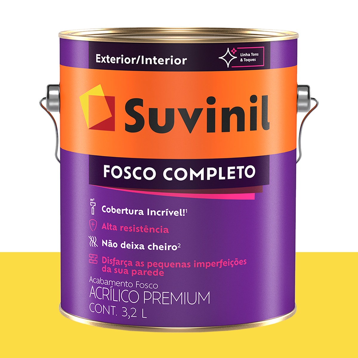 Tinta Acrílica Fosca Suvinil Sorbet de Manga 3,2 L