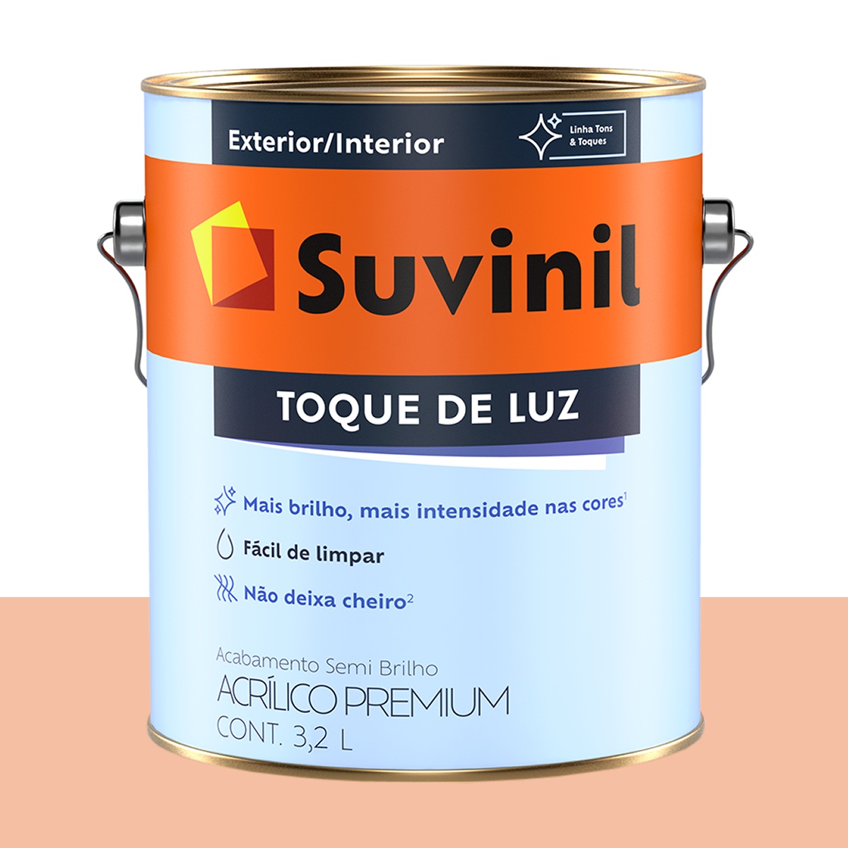 Tinta Acrílica Semi Brilho Suvinil Bem-estar 3,2 L