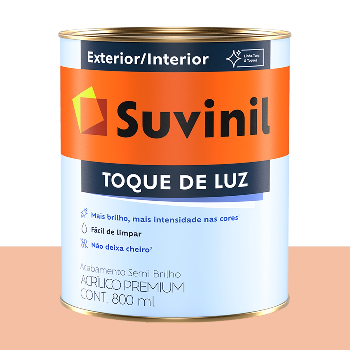 Tinta Acrílica Semi Brilho Suvinil Bem-estar 800 ml