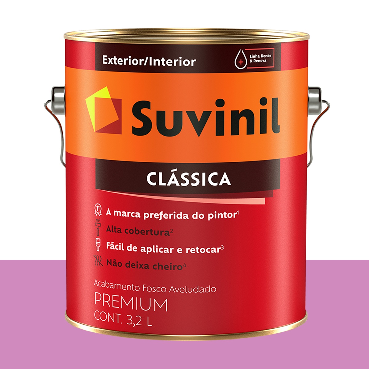 Tinta Clássica Fosca Suvinil Maria-sem-vergonha 3,2 L