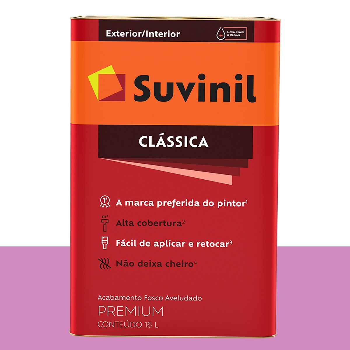 Tinta Clássica Fosca Suvinil Maria-sem-vergonha 16 L