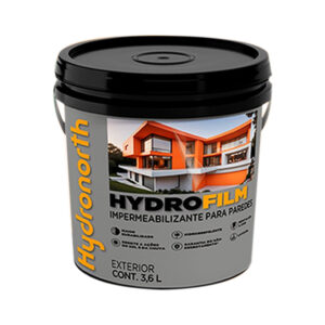 Resina Hydrofilm Impermeabilizante Incolor Para Paredes 3,6 L